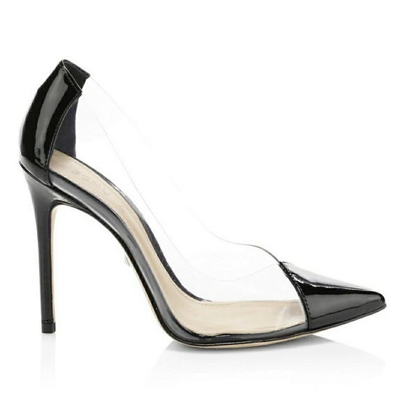 Schutz Cendi Vinyl & Patent Leather Pumps - Picture 13 of 16